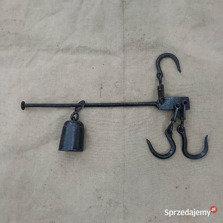 Stara waga hakowa waga rzymska bezmian przezmian Antyki, Sztuka, Kolekcje