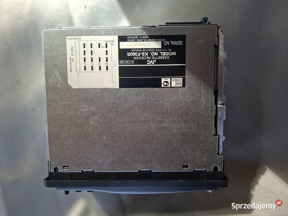 Praktycznie nowy JVC KSF380R Bydgoszcz sprzedam