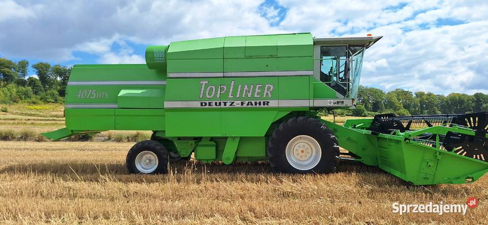 Kombajn DeutzFahr TopLiner 4075 hts Fendt John Charsznica