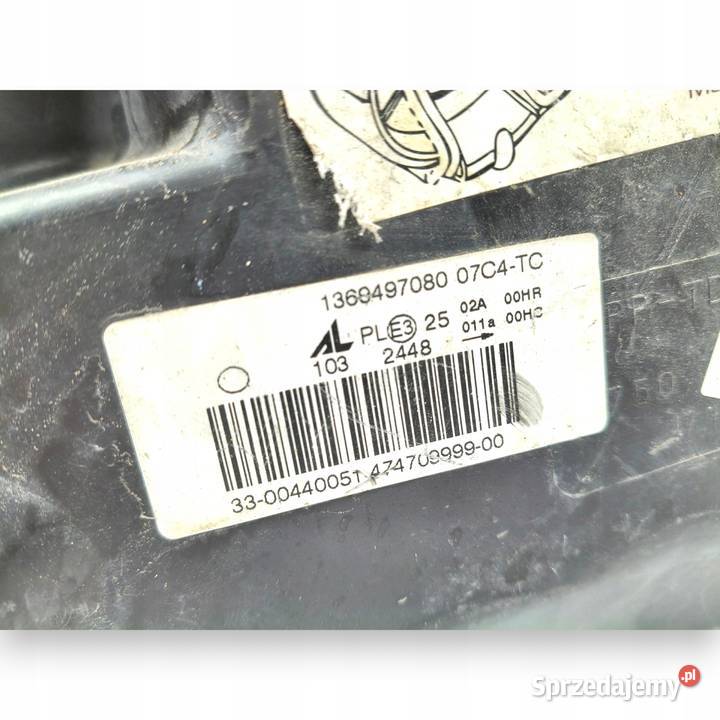 LAMPA LEWA Fiat Ducato Peugeot Boxer Citroen Chełm