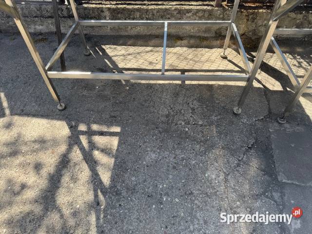 Stół rozbiorowy dwustronny ze stali Głogówko