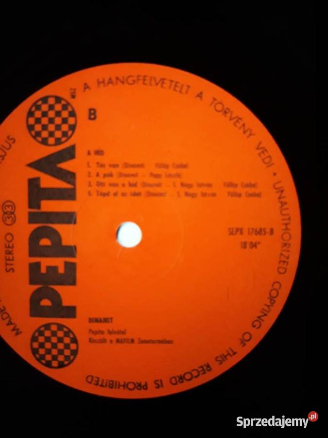 Archiwum węgierskiego rocka DINAMIT A Hid 1981 płyta winylowa Rzeszów