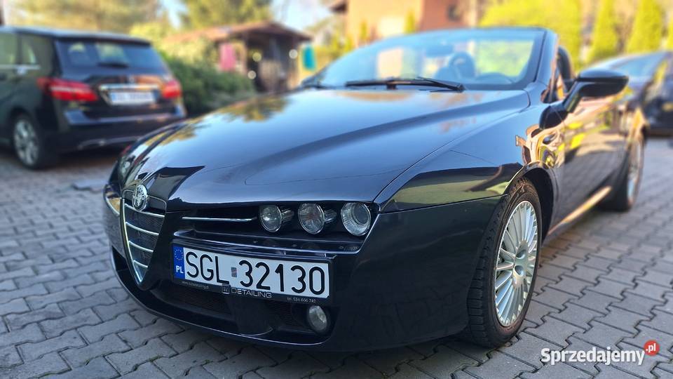 Alfa Romeo Spider 24JTD 200 Kabriolet Skóra lakier metallic Gliwice sprzedam