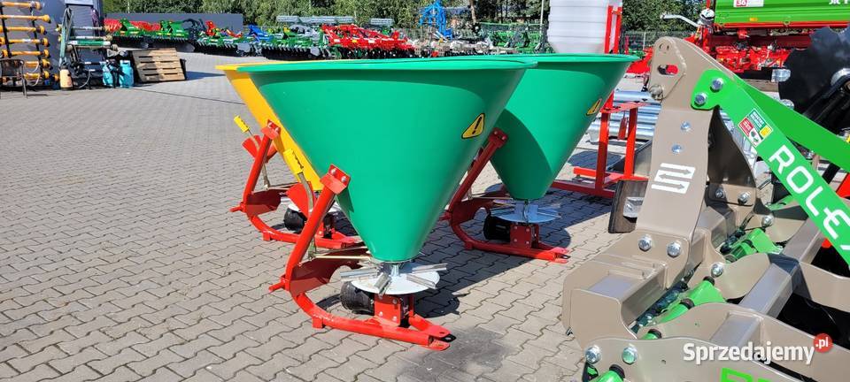 Rozsiewacz nawozu jednotarczowy GrassRol Lejek Zdany