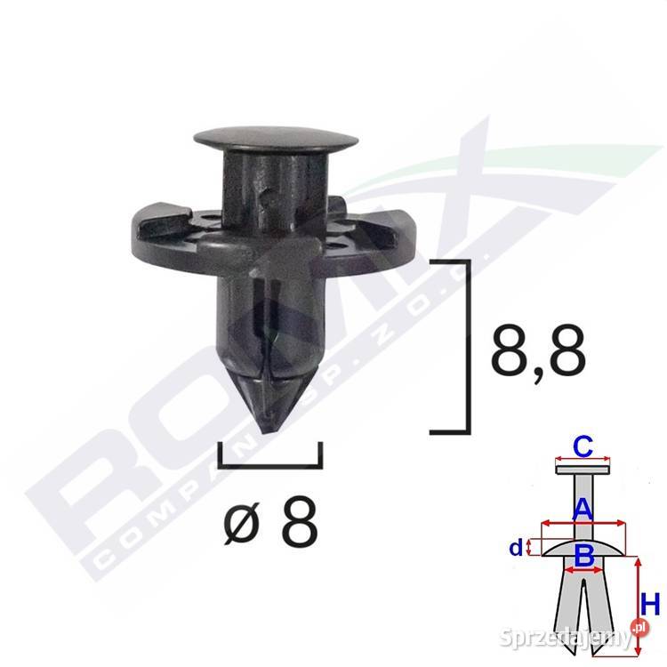 Kołek rozporowy Mitsubishi Nissan zachodniopomorskie Szczecin