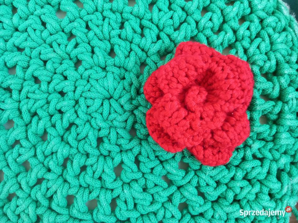 Szydełkowa broszka Radzionków