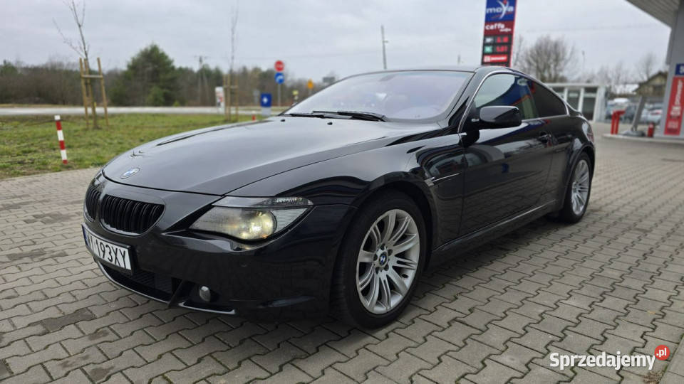 BMW 645 44 V8 Gaz Jasny Środek Zadbana E63E64 BMW Samochody osobowe Karczew
