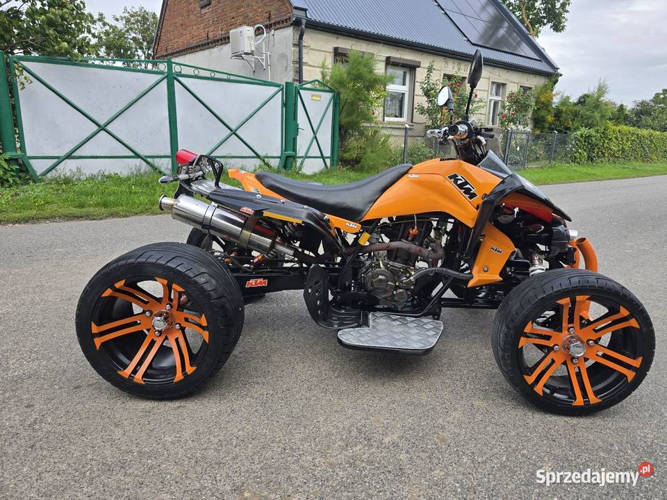 Quad Jinling 250cc Ciecz 41r Alufelgi Kat B Rok produkcji 2016