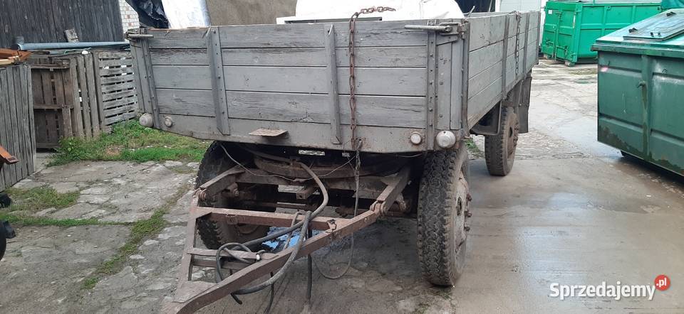 Przyczepa Rolnicza Dwuosiowa 400x200 Solidna Przyczepy rolnicze sprzedam