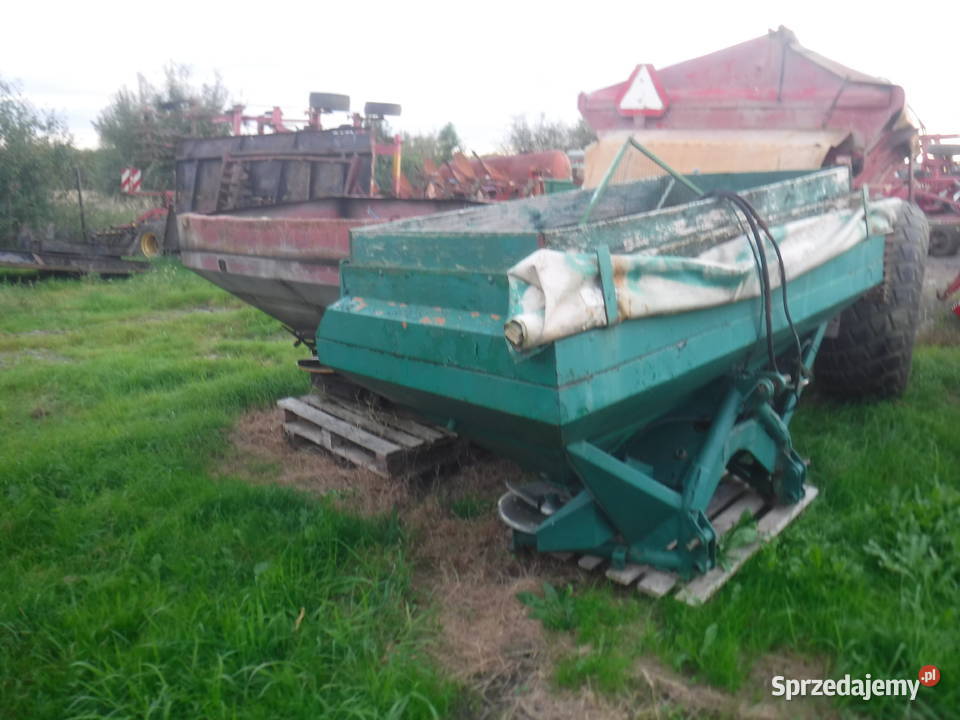 Rozsiewacz 2 talerzowy AMAZONE 3całość Tychowo