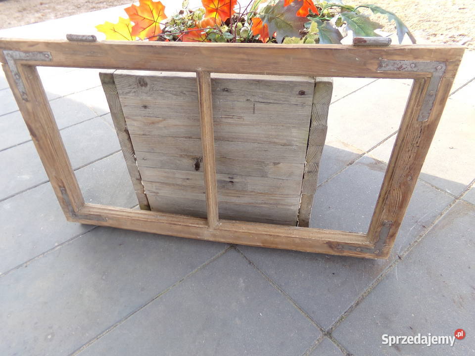 Loft retro rama lustro zdjęcia oszklenie witraż Meble Ełk