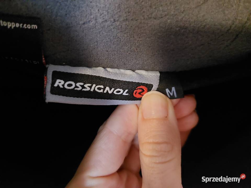 Rossignol sweter damski czerwony alpejski wzór M