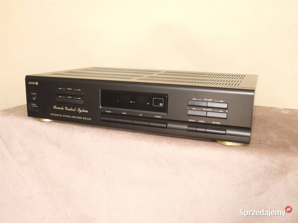 Wzmacniacz DIORA WS 502 wymienione elektrolity Audio Chotomów