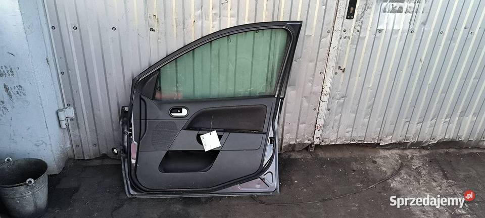 DRZWI PRAWE PRZÓD FORD FIESTA MK6 SEA GREY osobowe Lipno
