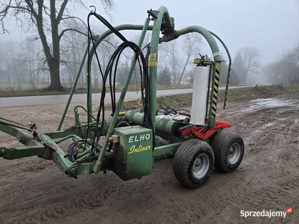 Owijarka Elho z mocowaniem do prasy belującej podlaskie Szołtany sprzedam