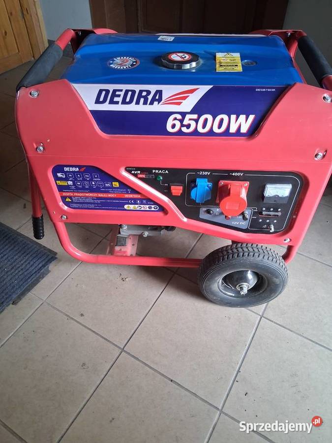 Agregat prądotwórczy Dedra 6500w Agregaty prądotwórcze Bardo