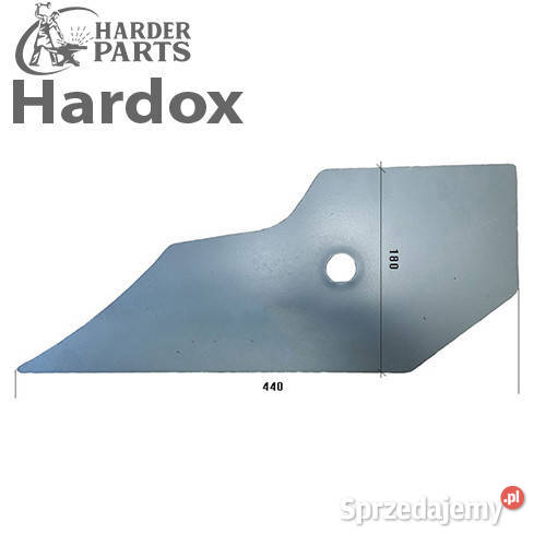 Osłona słupicy HARDOX 92409P części do pługa Suwałki