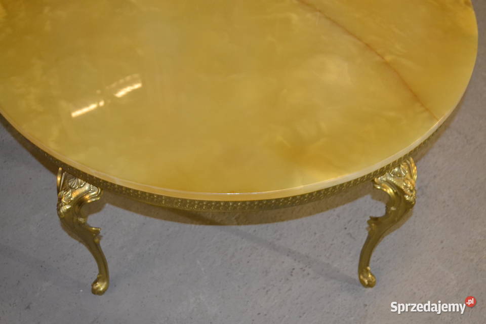 stolik okrągły onyx duży 100