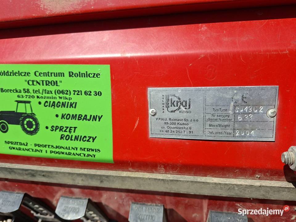 Agregat siewny Wieleń