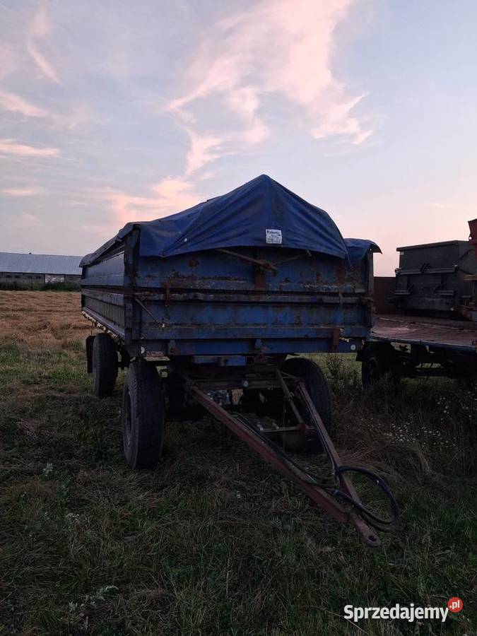 Przyczepa wywrotka hw 8011 Maszyny rolnicze wielkopolskie sprzedam