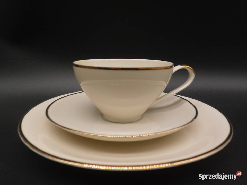 Zestaw śniadaniowy trio z porcelany Thomas Raszków