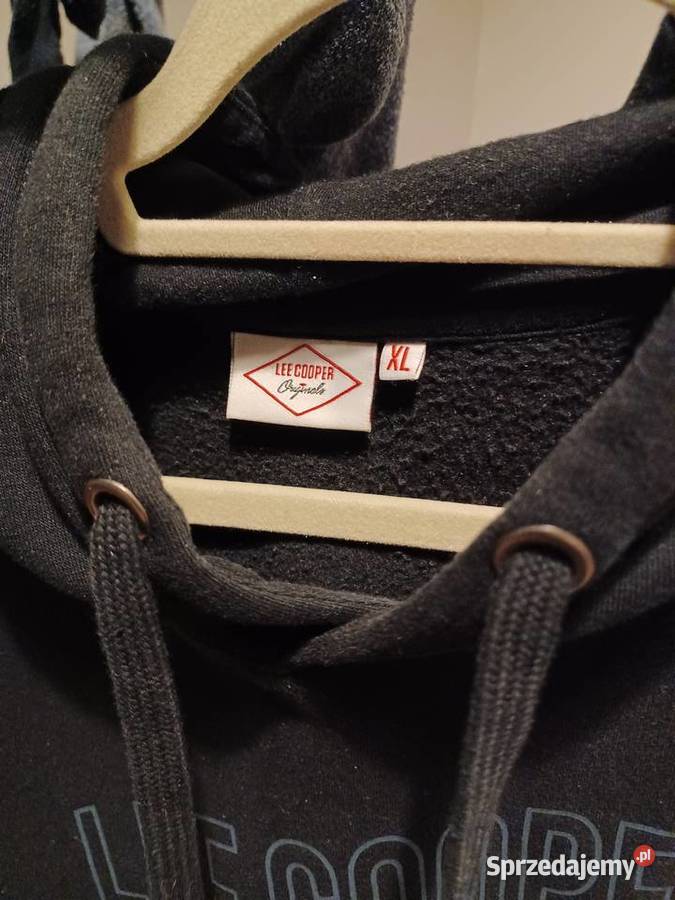 Męska Bluza z kapturem LEE COOPER rozmiar XL śląskie