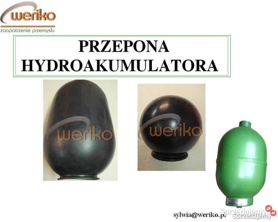 Pęcherz gumowy do hydroakumulatora Lubin