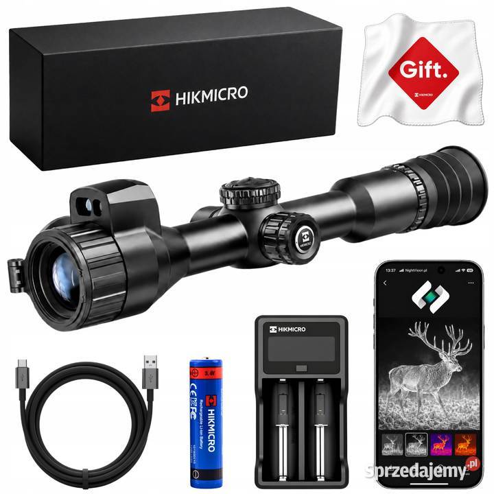 Luneta Termowizyjna Termowizor HIKMICRO NEOS NH35L LRF / 3.2x 18mK 1800m