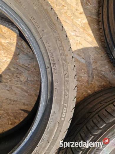 4x opony letnie Bridgestone Turanza T001 21550 Samochodowe Siedlisko sprzedam