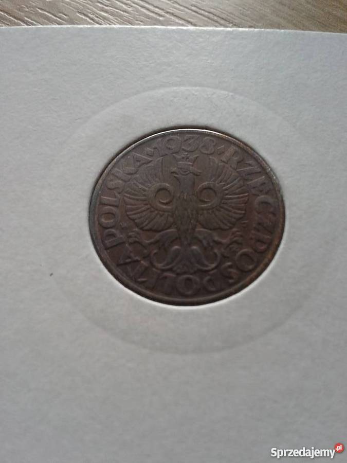 5 groszy 1938 okołomennicza Konin