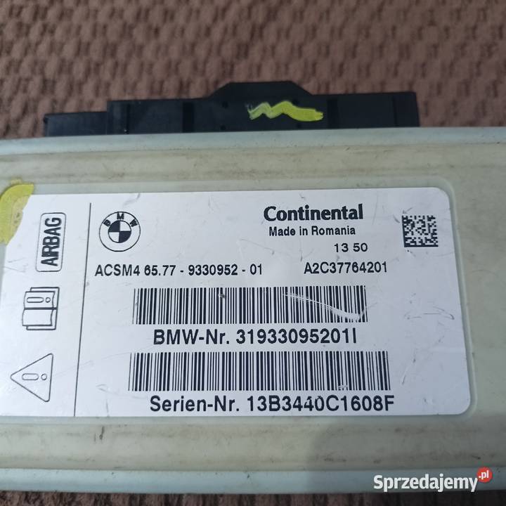 BMW MODUŁ ACSM4 AIRBAG SERIA F
6577933095201