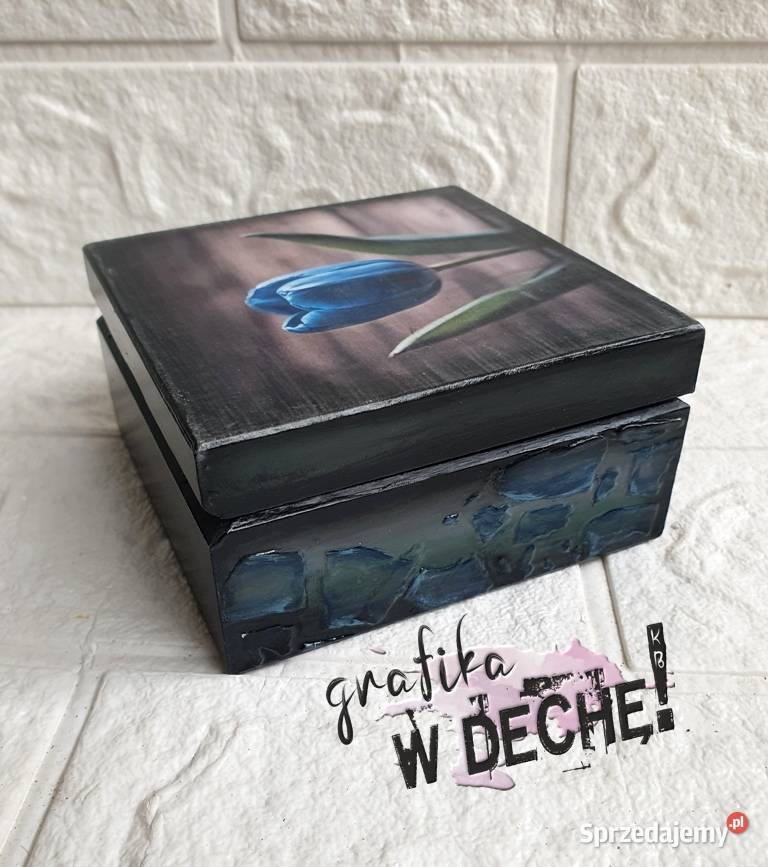 Pudełeczko na biżuterię tulipan Pozostałe Kraków