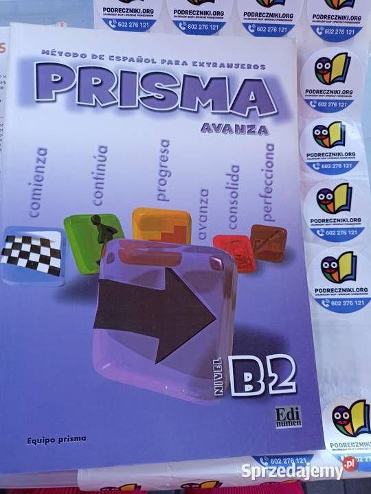 Prisma avanza książki języka hiszpański Warszawa
