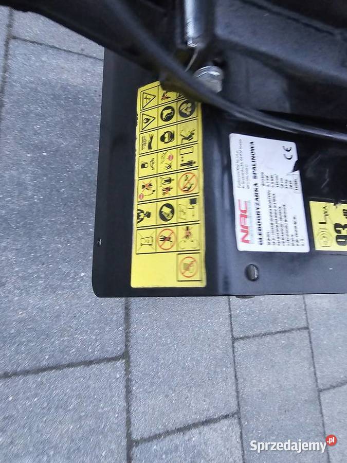 Glebogryzarka spalinowa firmy NAC dolnośląskie Góra