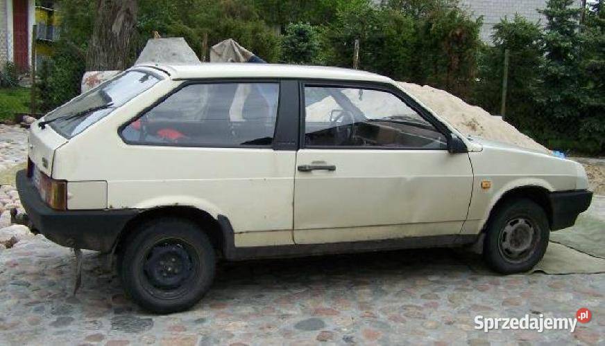 Lada 2108 Samara brązowe wnętrze Celestynów