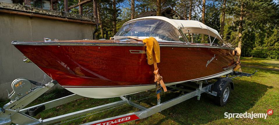 Boesch 580 Acapulco Runabout 1970 przyczepa Łodzie i motorówki Wrocław