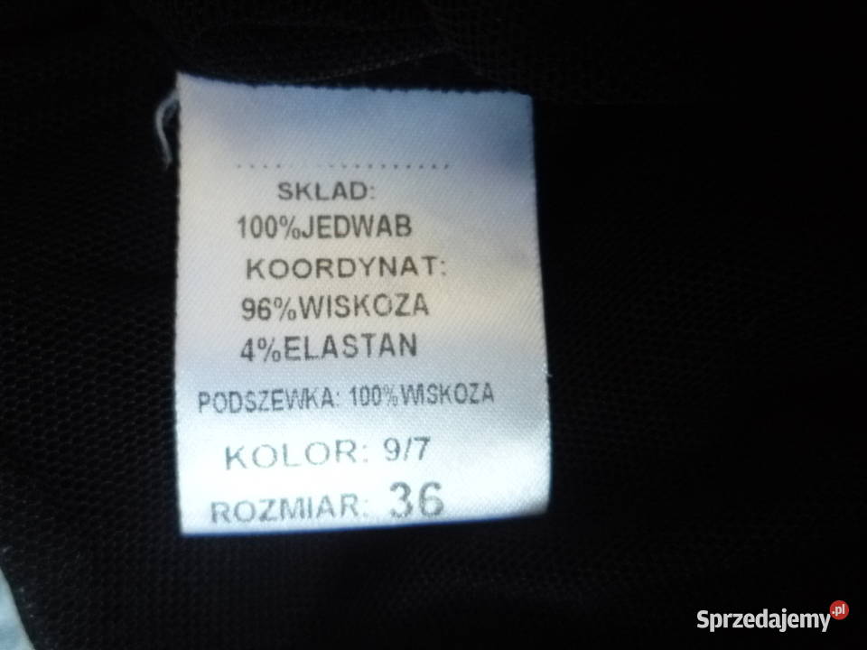 Caterina 36S Długa sukienka jedwab w kolorowe Rozmiar 36(S) Spódnice i sukienki zachodniopomorskie Szczecin