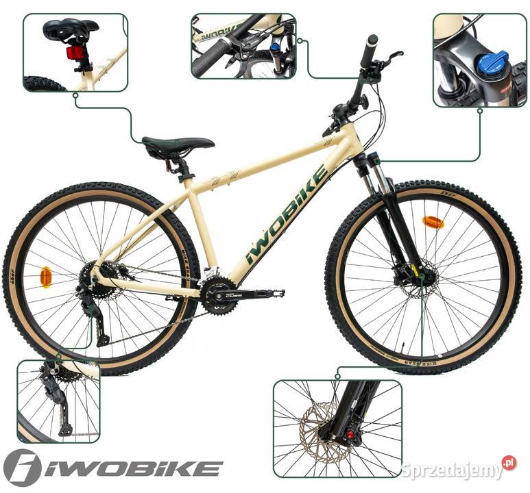 Rower Męski Górski 29 Aluminium Amortyzacja Górskie, MTB Gorlice