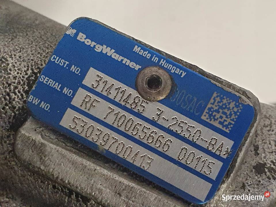 TURBOSPRĘŻARKA Volvo S60 II 20 T Turbo 31411485 lubelskie Chełm