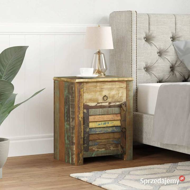 vidaXL Szafka z szufladą i drzwiczkami drewno Warszawa sprzedam