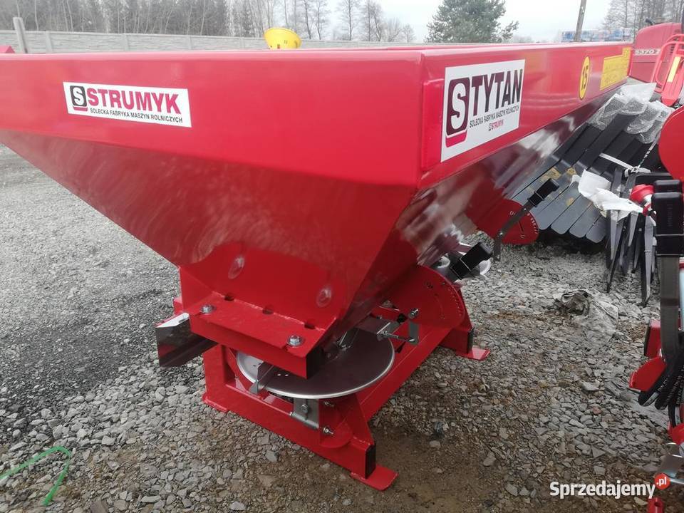 Rozsiewacz nawozu hydraulika STRUMYK TYTAN 0423 podlaskie Wysokie Mazowieckie