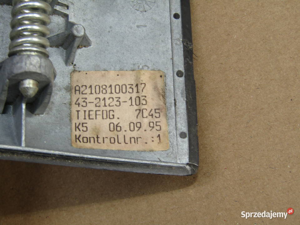 LUSTERKO WEWNĘTRZNE MERCEDES EKL W210 Mysłaków
