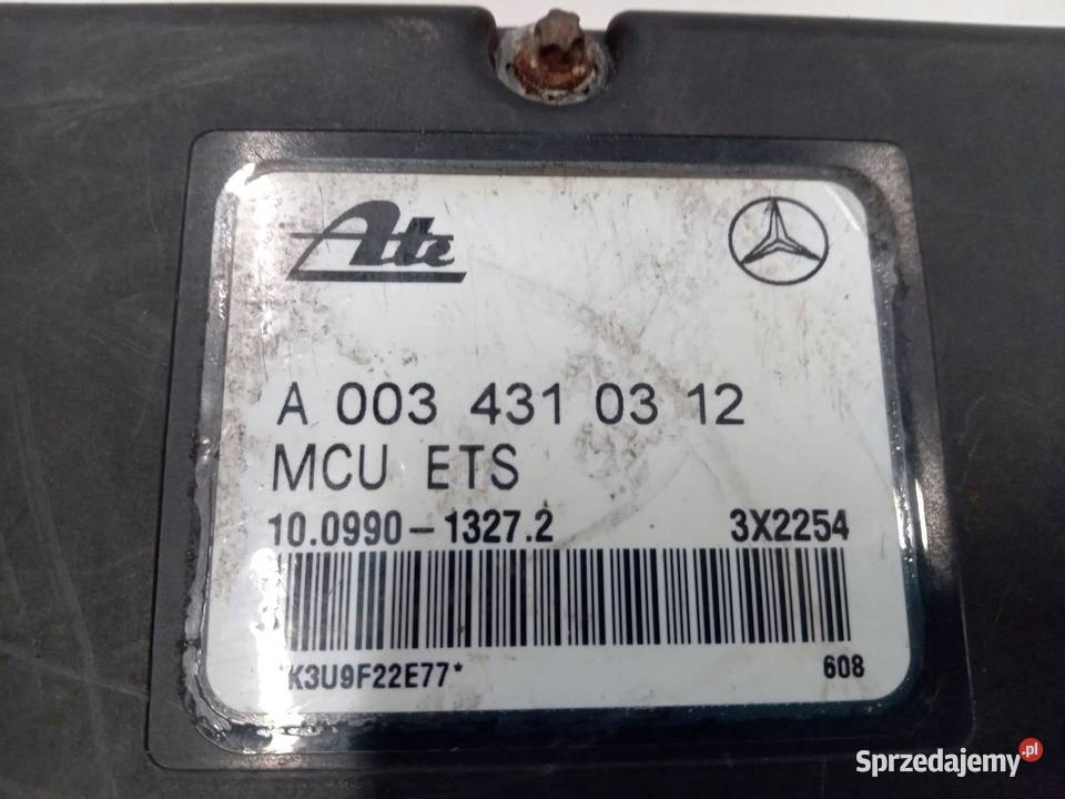 POMPA STEROWNIK ABS MERCEDES W202 E W210 CLK Nowy Tomyśl