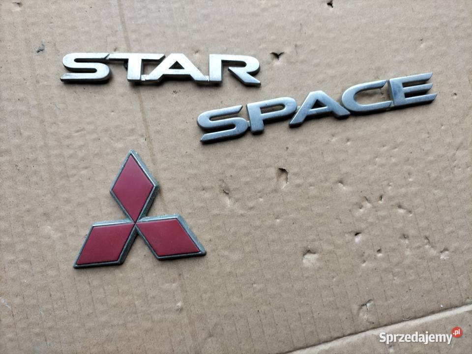 Mitsubishi Space Star MK1 ZNACZEK EMBLEMAT NAPIS Zestawy naprawcze lubelskie