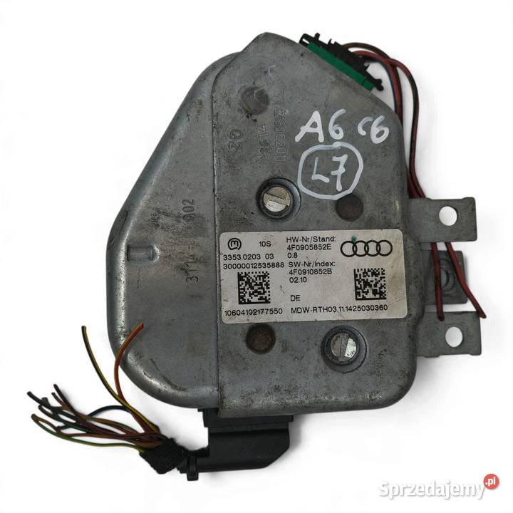 BLOKADA KOLUMNY KIEROWNICY Audi A6 C6 4F0905852E Części samochodowe Chełm