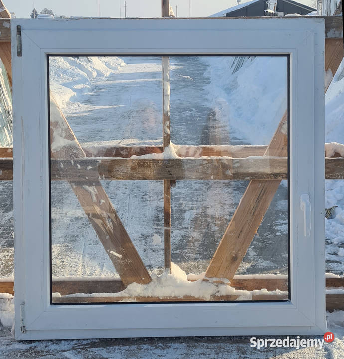 OKNA KacprzaK 108X112 OKNO Używane Plastikowe Okna ścienne Lublin