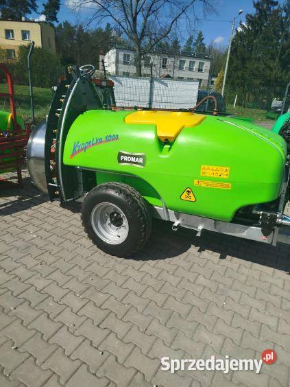 Opryskiwacz sadowniczy ciągany Promar Kropelka nieuszkodzony Kompina