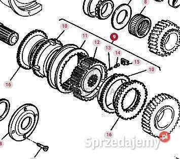 Massey Ferguson 3690 Pierścień Synchronizatora Rolnictwo sprzedam