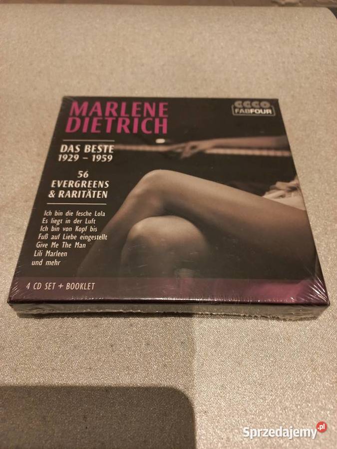 Płyta CD Marlene Dietrich Warszawa