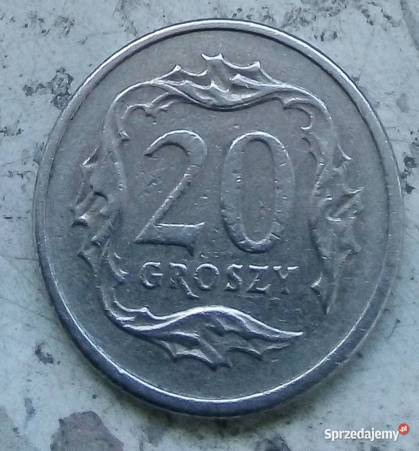 POLSKA 20 GROSZY 1999 rCUNI mazowieckie Legionowo